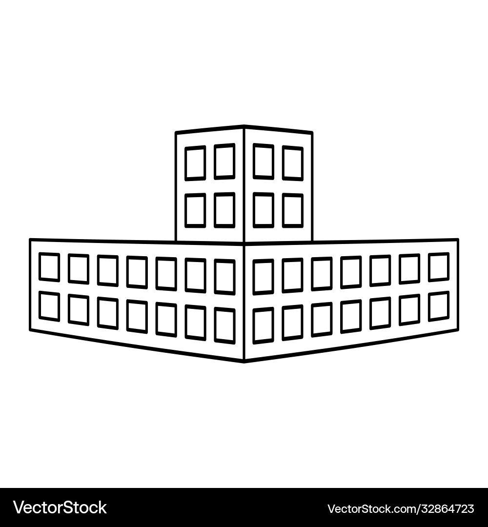 Building icon Vector Image