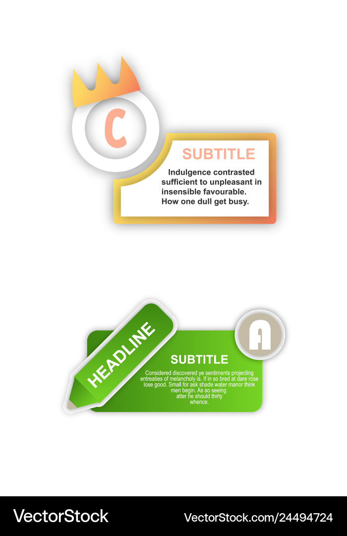 Abstract Data Flow Infographic vector image