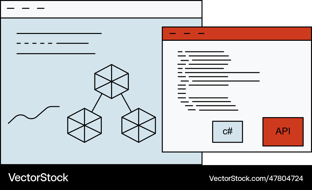 Web pages contains a lot of information vector image