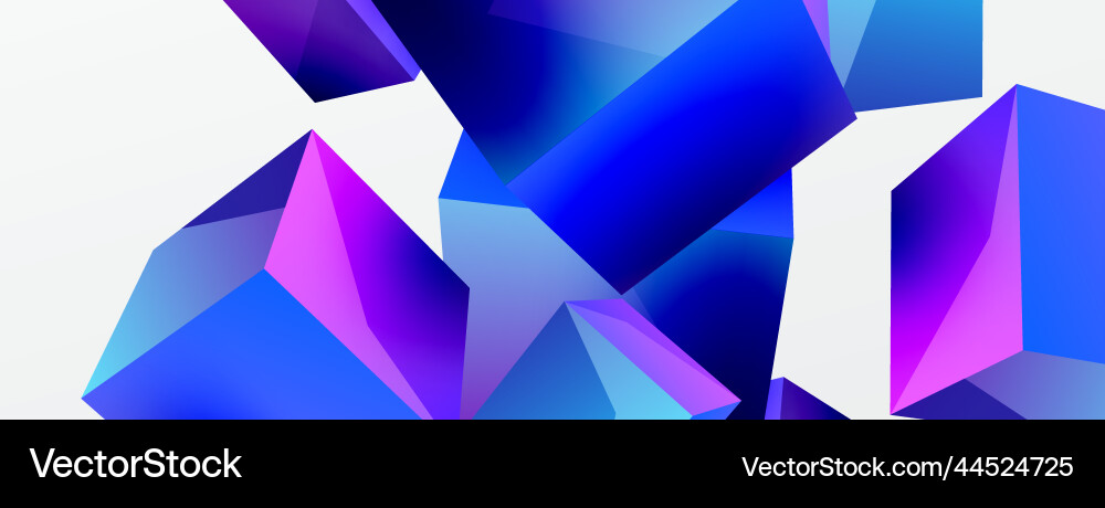 3d cubes abstract background composition 3d cubes abstract background composition vector image