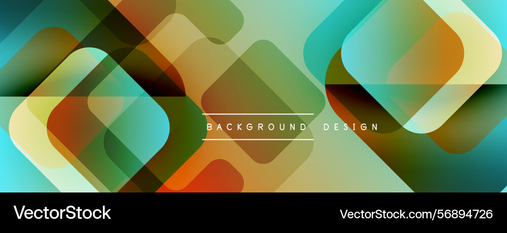 Abstract geometric pattern overlapping squares Abstract geometric pattern overlapping squares vector image