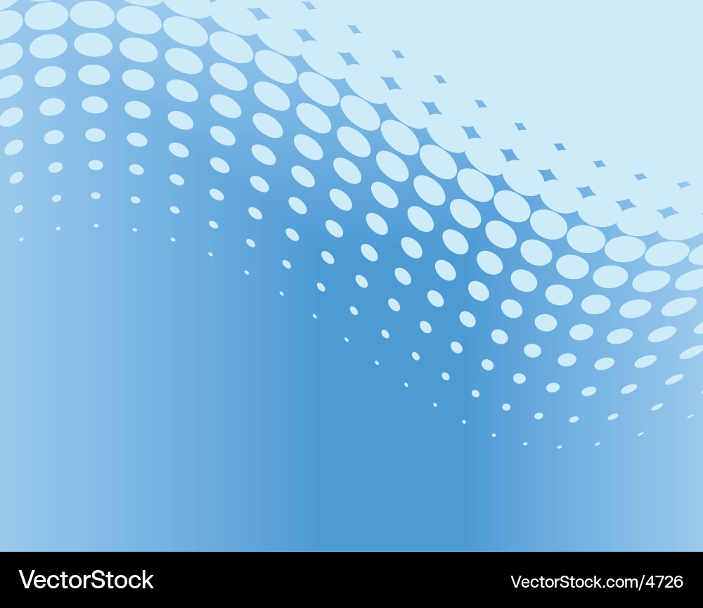 Dynamic Dot Curve Background vector image
