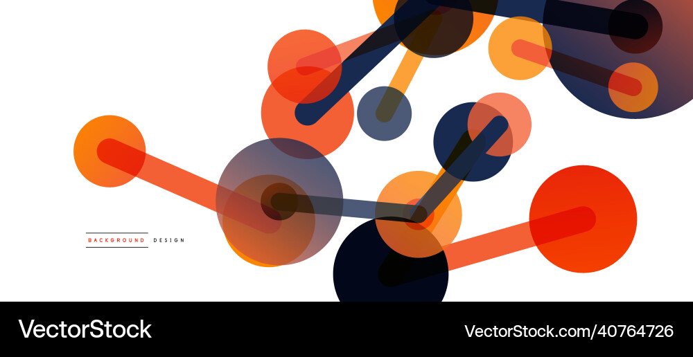 Network concept abstract background dots Network concept abstract background dots vector image