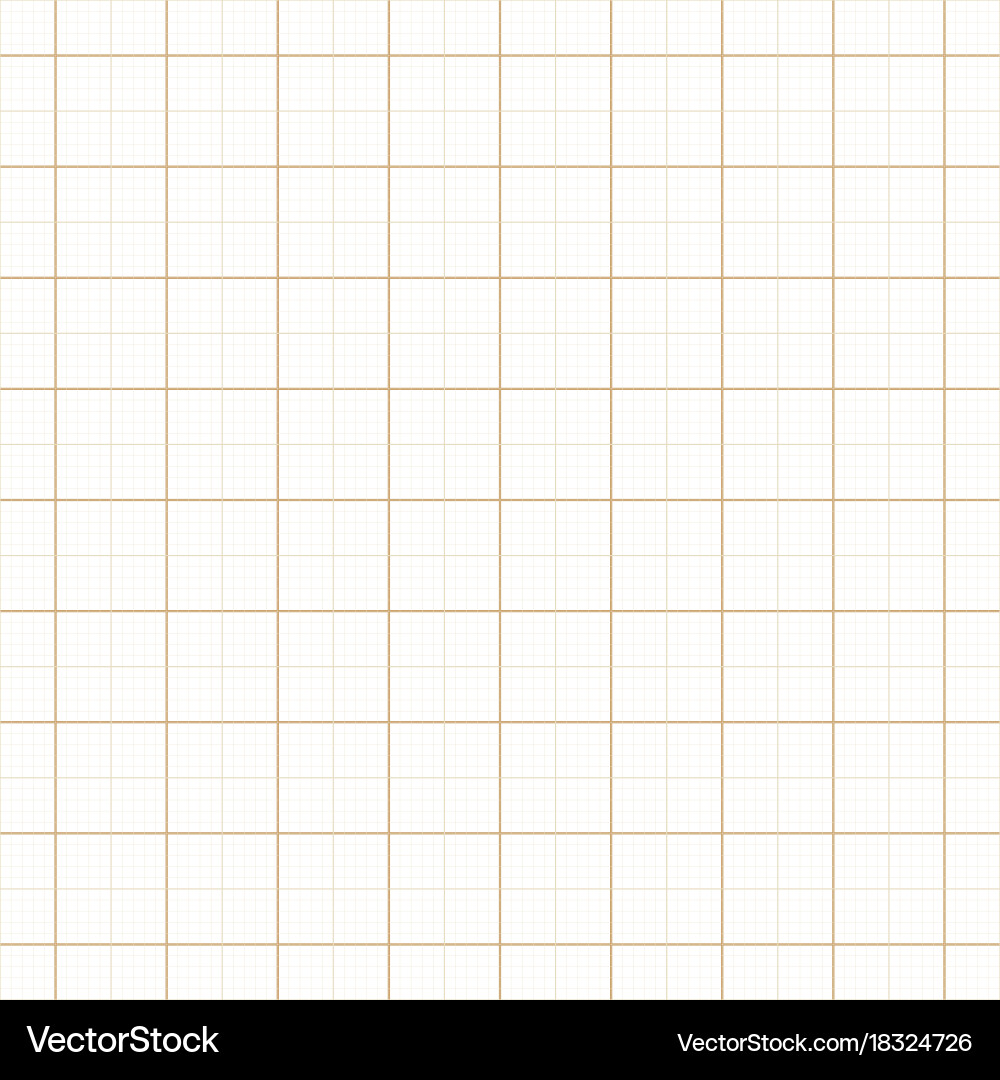 Yellow Architect Grid Paper vector image