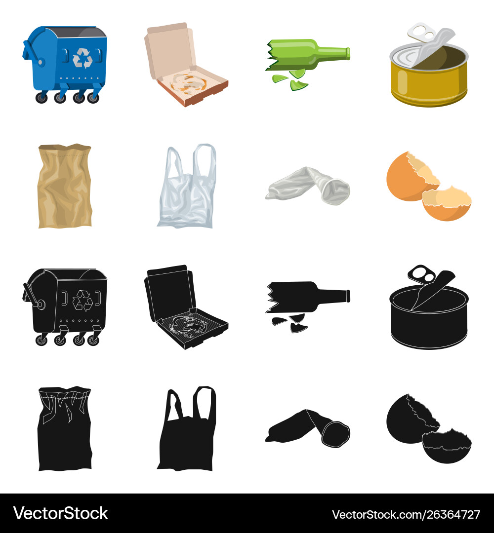 Design dump and sort logo set Design dump and sort logo set Vector Image