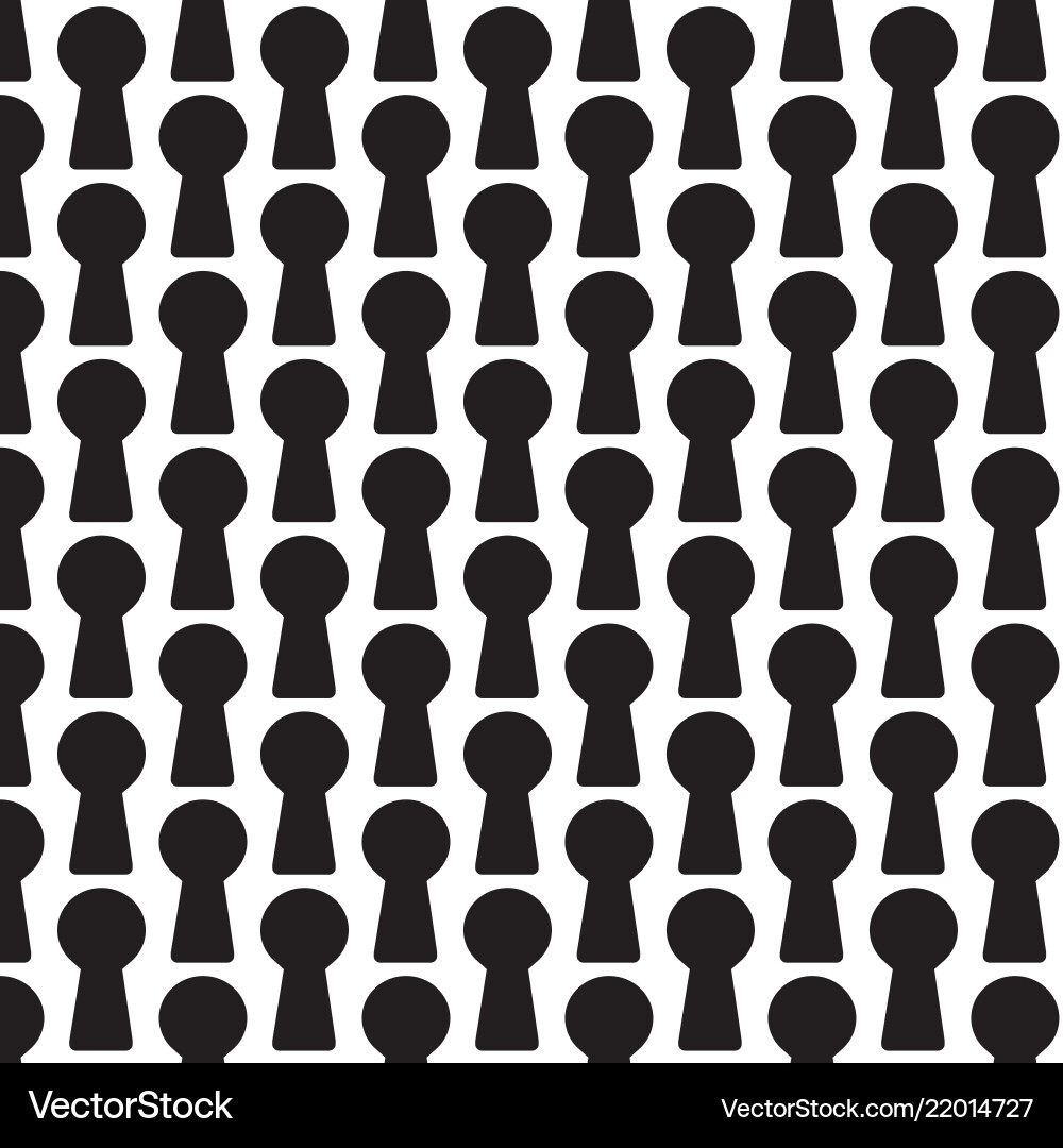 Pattern background lock icon vector image