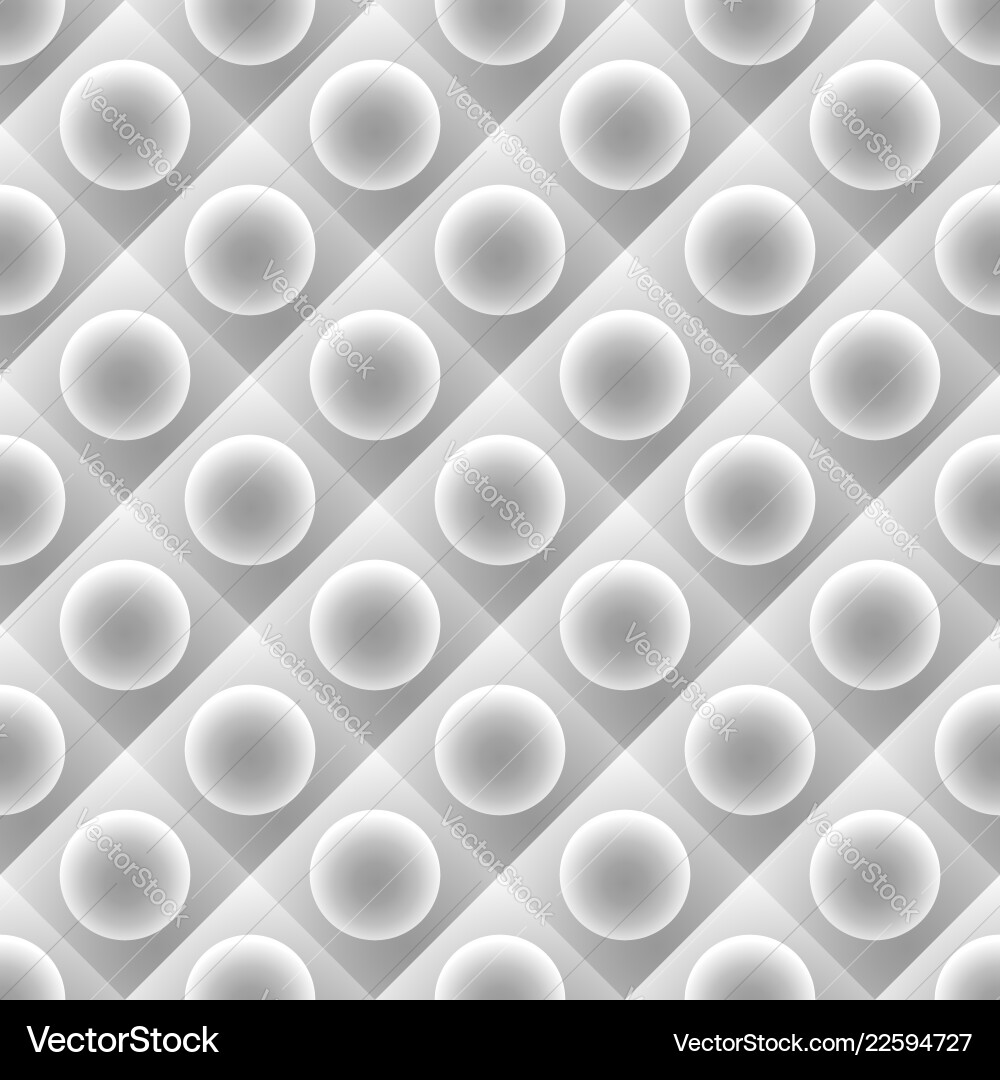 Repeatable pattern tiles with circle over square Vector Image