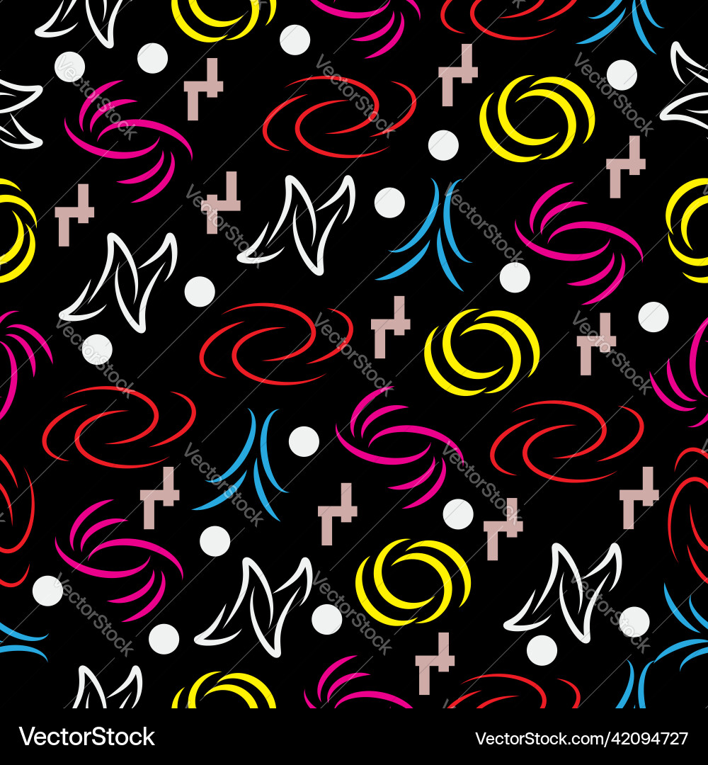 Seamless pattern background design Vector Image