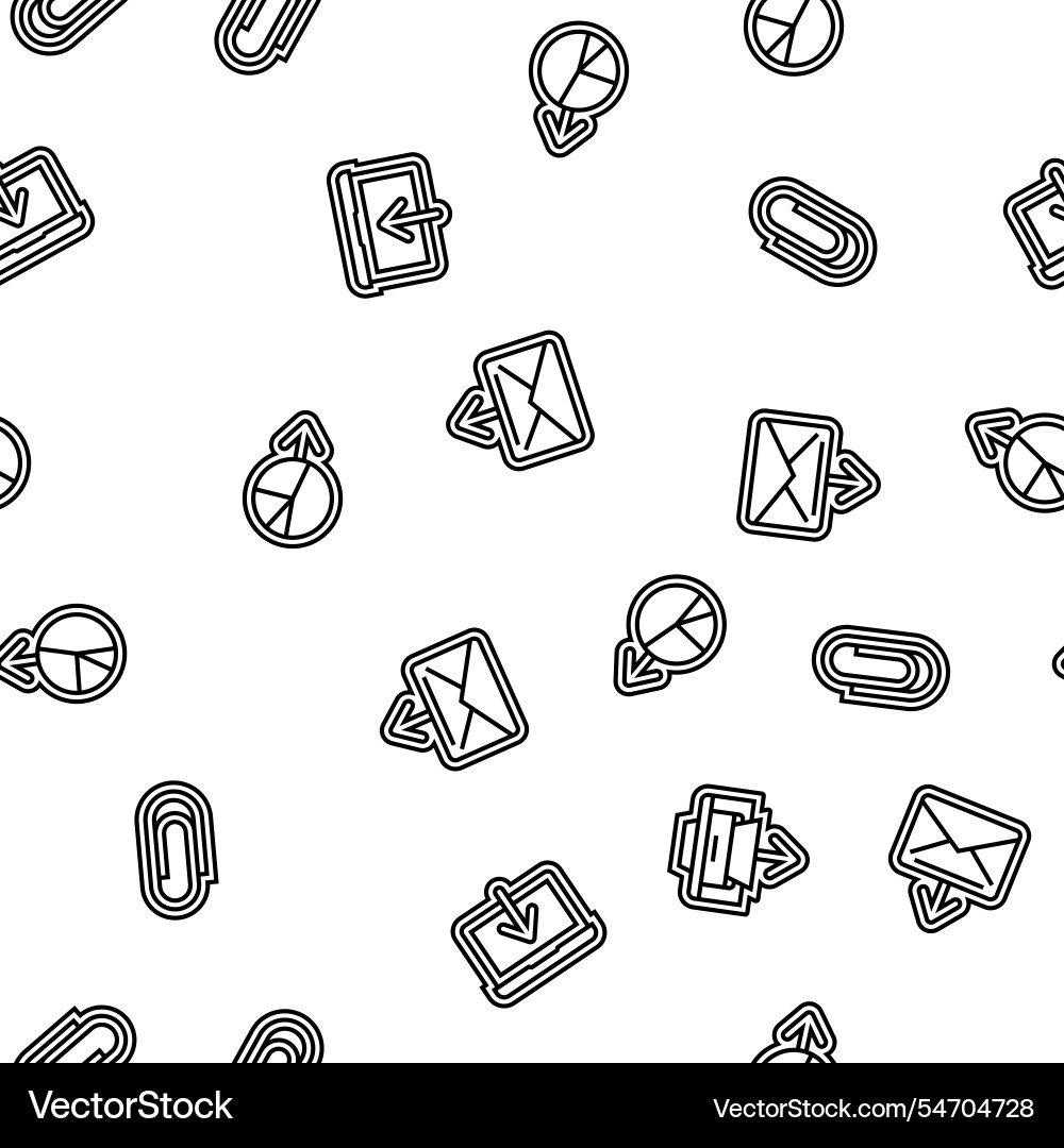 Download file computer data seamless pattern Download file computer data seamless pattern vector image