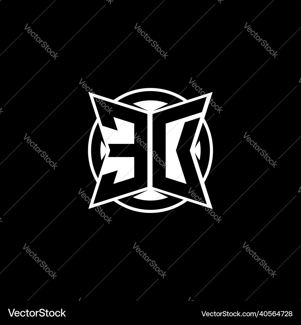 Ed Logo Monogramm Design Vorlage Ed Logo Monogramm Design Vorlage vektorbild