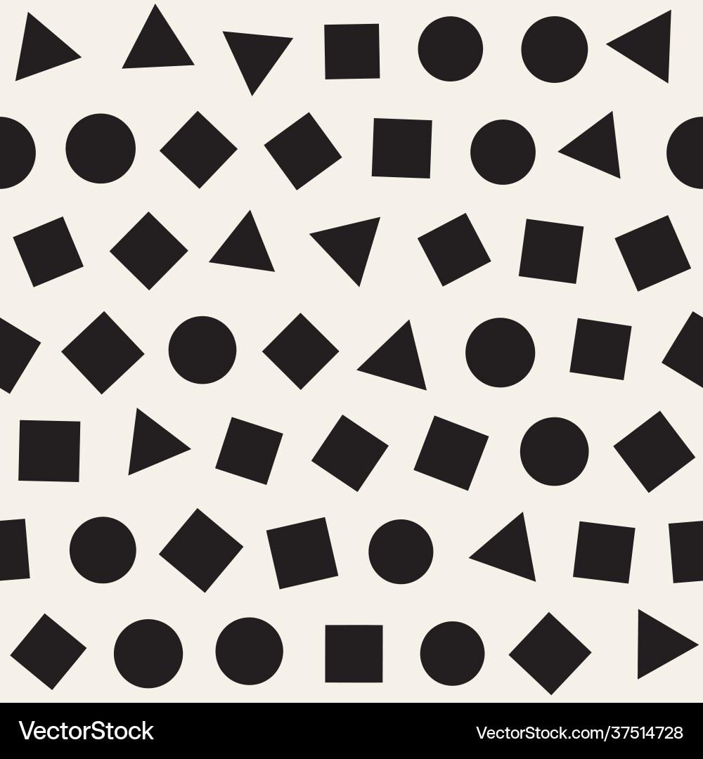 Seamless chaotic patterns randomly scattered Vector Image