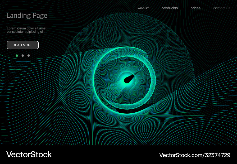 Abstract background space with linear Vector Image