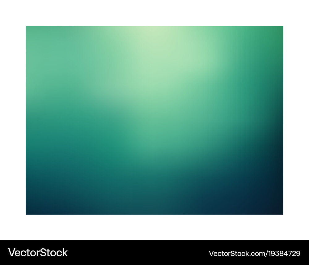 Abstract Green Color Gradient Background vector image