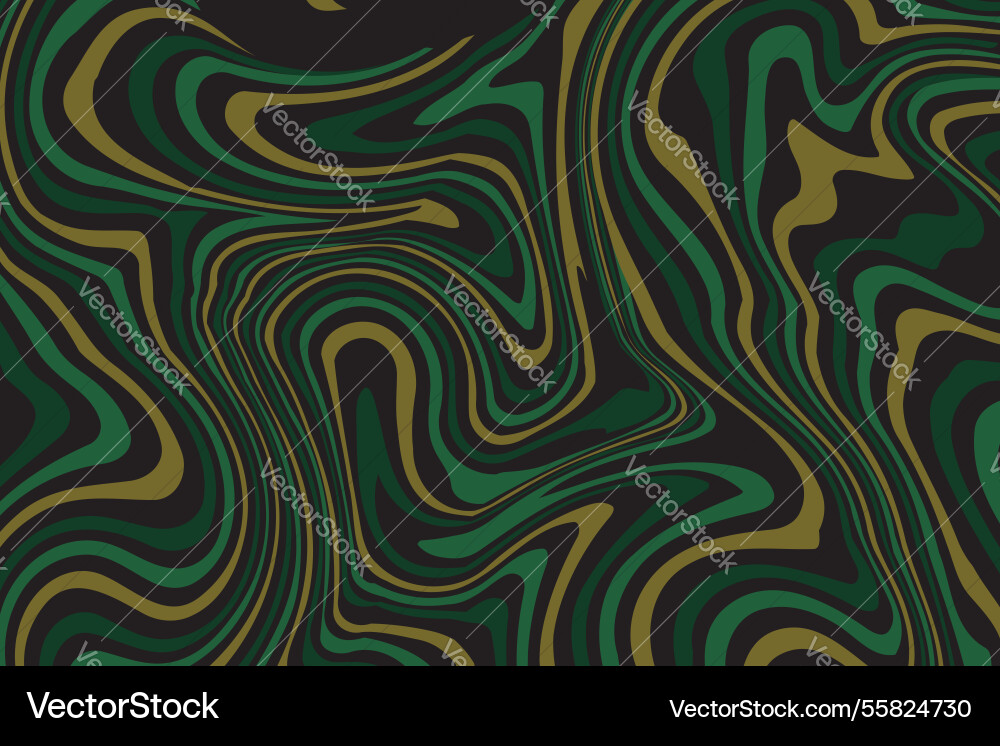 Abstract fluid marble pattern background vector image