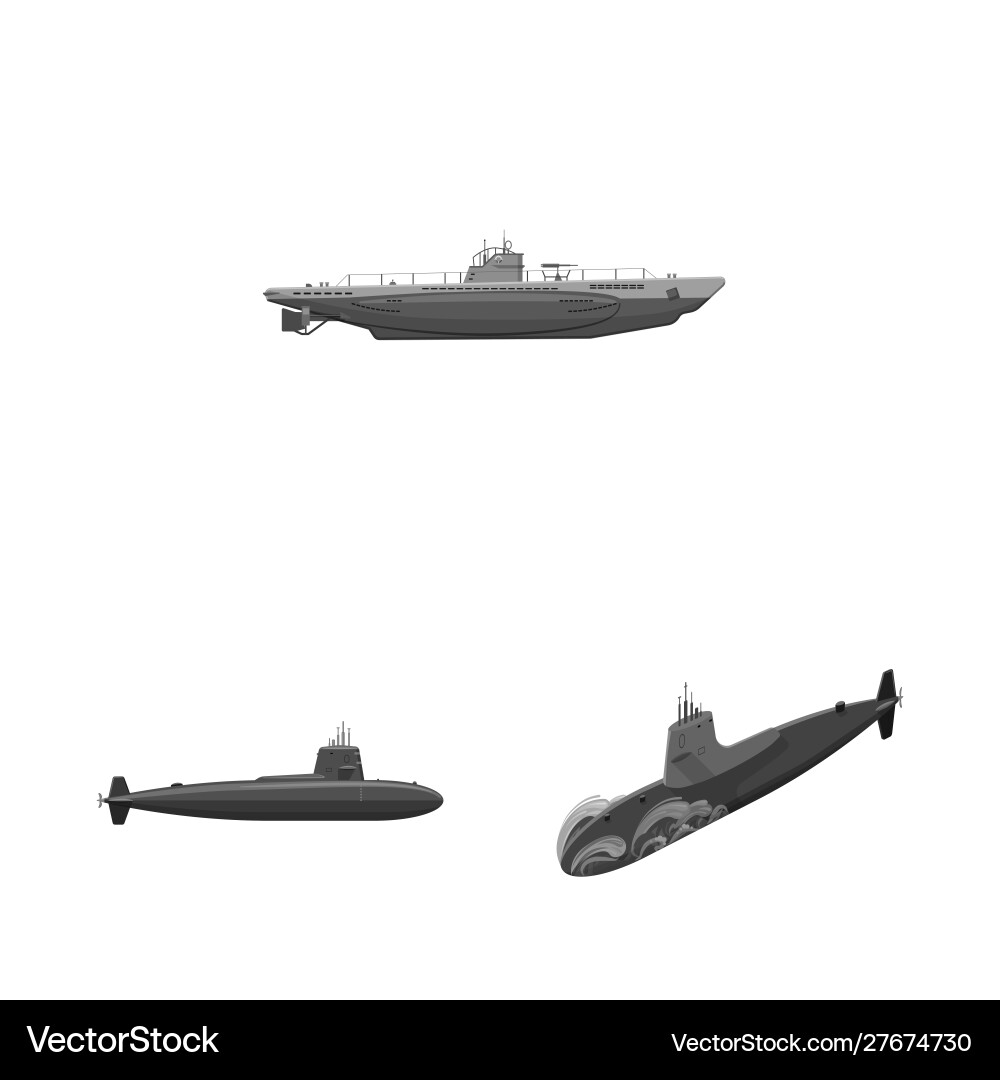 Design army and deep icon set Vector Image
