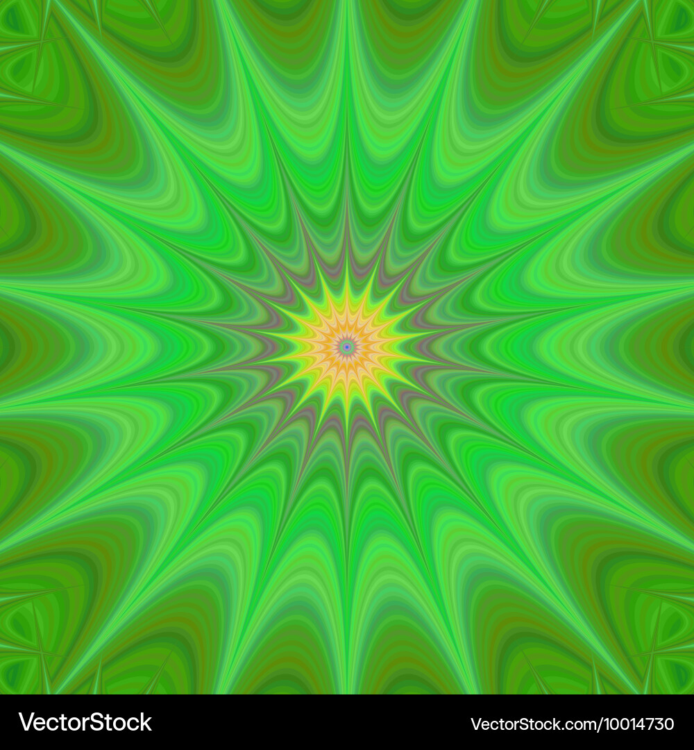 Fractal design patterned background vector image