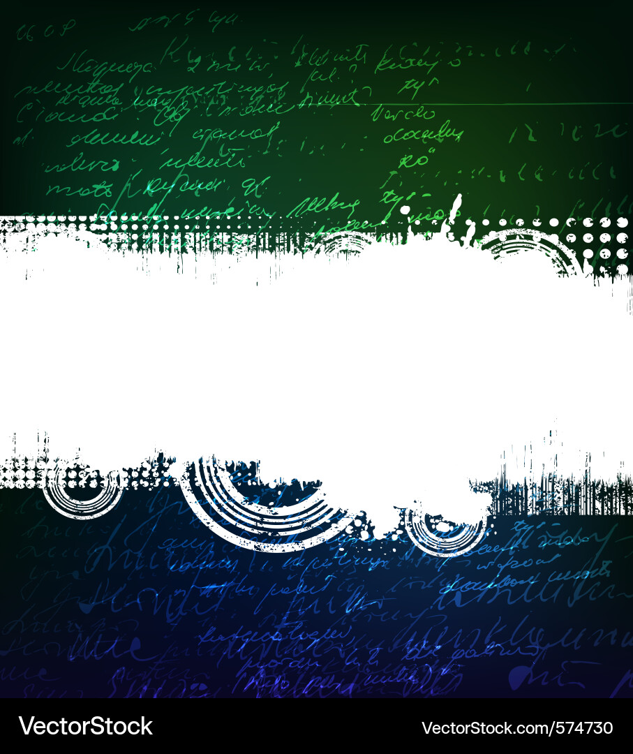 Grungy background vector image