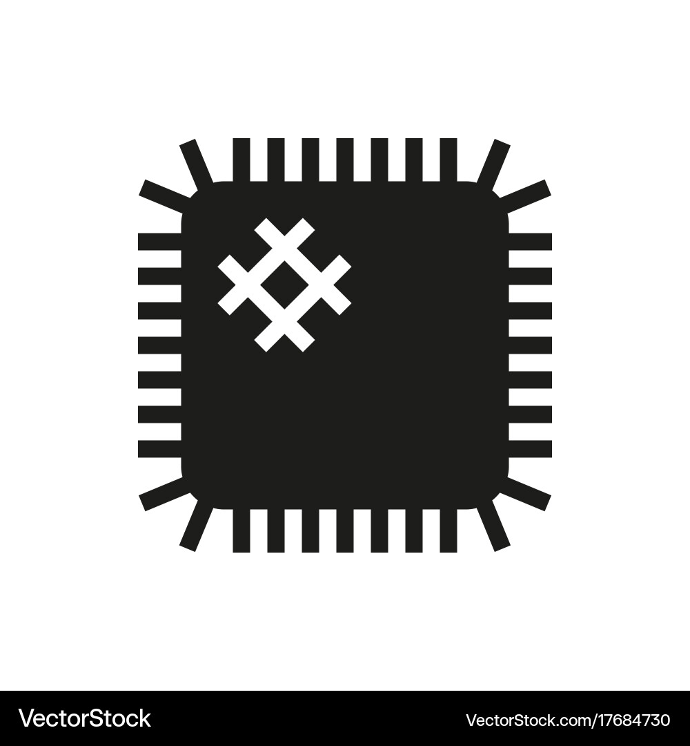 Patch icon on white background Vector Image