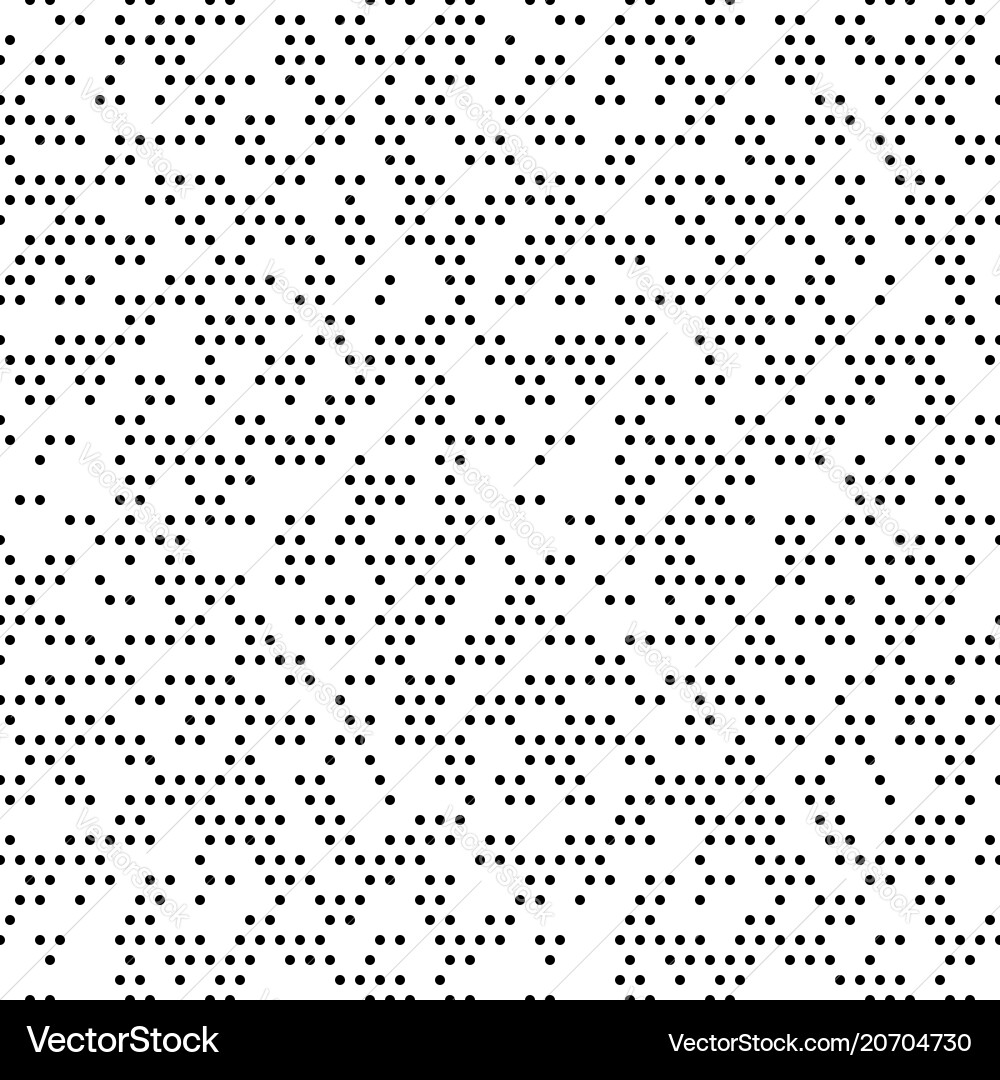 Seamless modern pattern with dots Vector Image