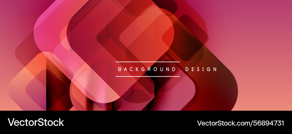 Abstract geometric shapes overlap creating Abstract geometric shapes overlap creating vector image