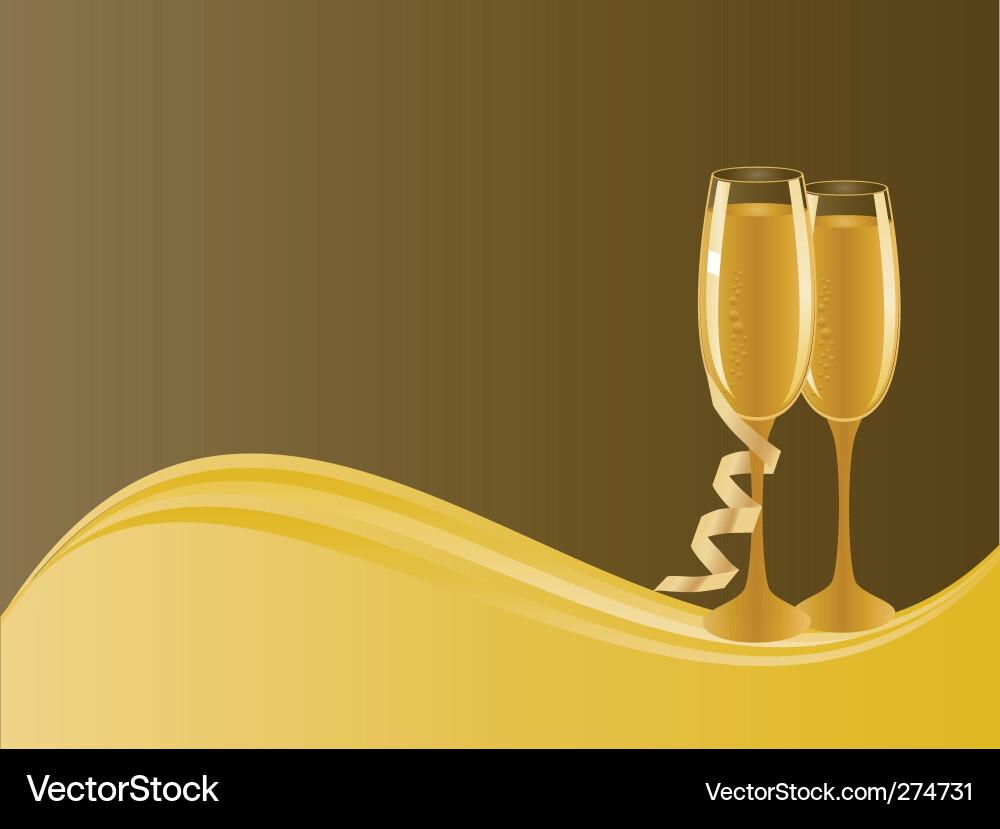 Champagne Vector Image