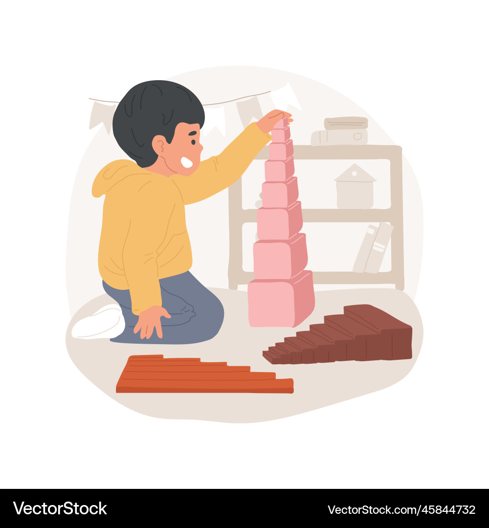 Understanding width and length isolated cartoon Understanding width and length isolated cartoon vector image