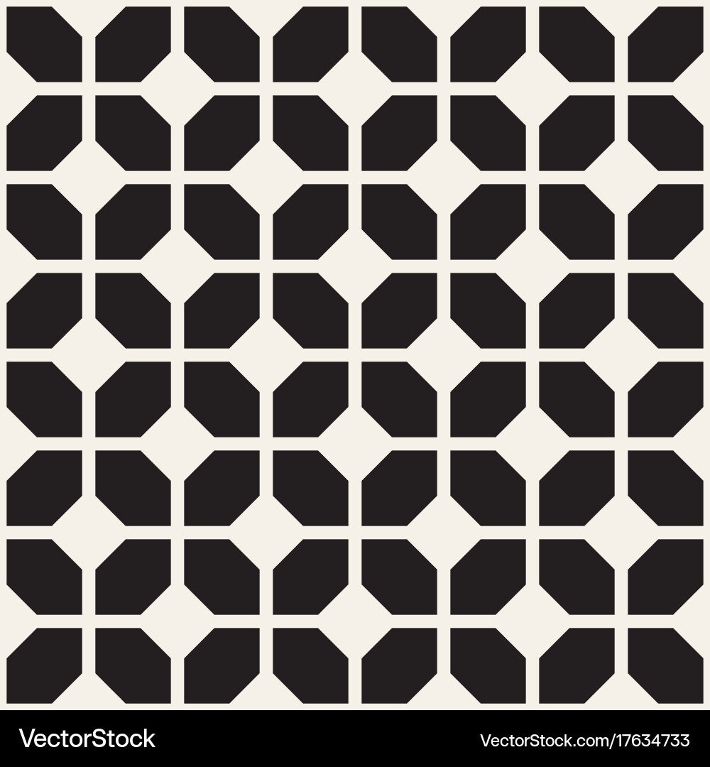 Abstract geometric lines lattice pattern seamless vector image