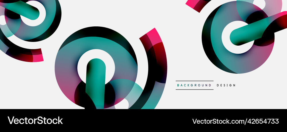 Circle abstract background Circle abstract background Vector Image