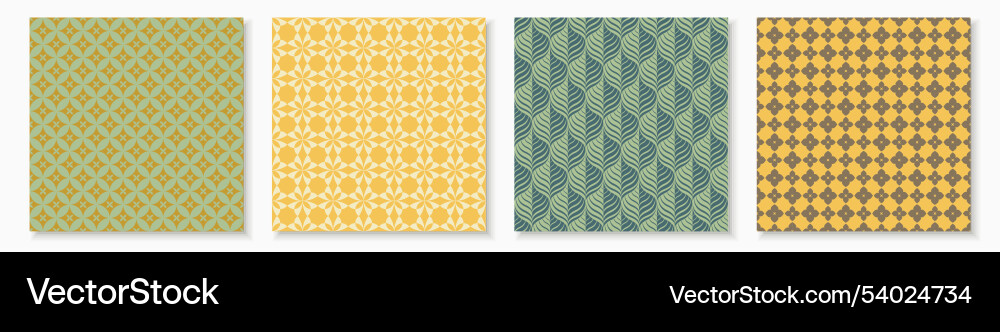 Collection of elegant seamless abstract patterns Collection of elegant seamless abstract patterns Vector Image