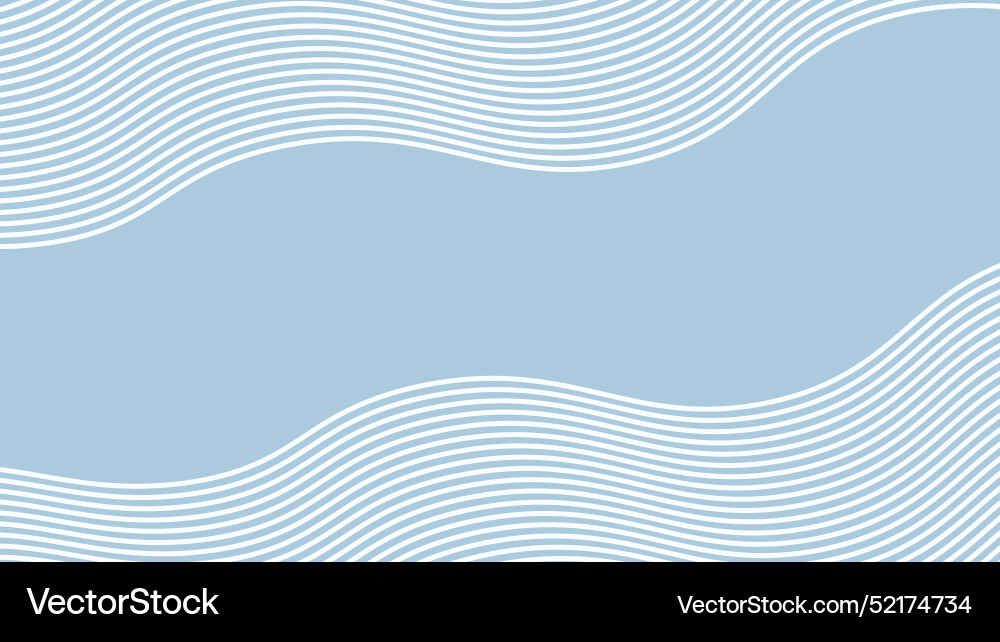 Cyan blue abstract background with curve line Vector Image