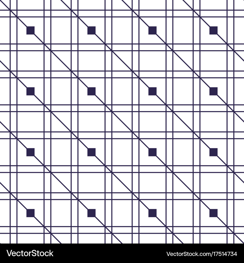 Geometric Square Pattern Vector Image