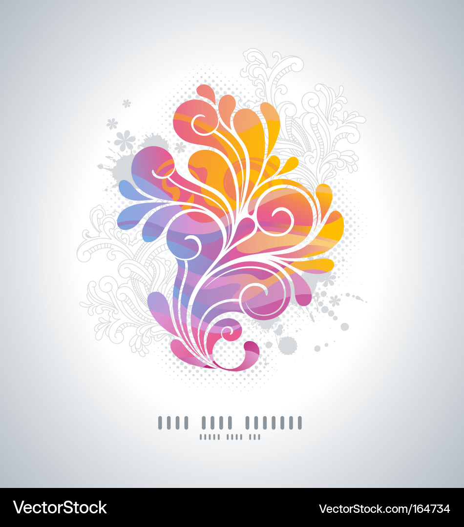 Rainbow swirls Royalty Free Vector Image - VectorStock