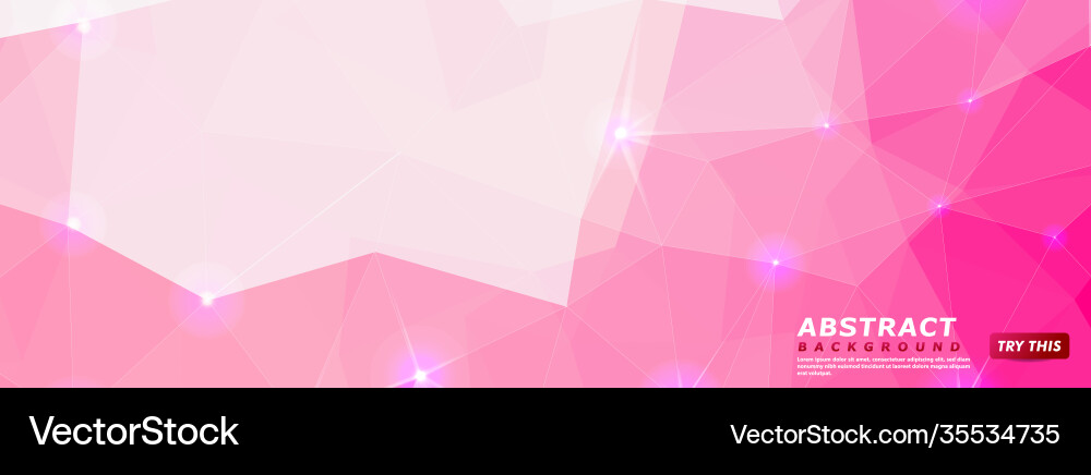 Abstract pink mosaic texture pattern background vector image