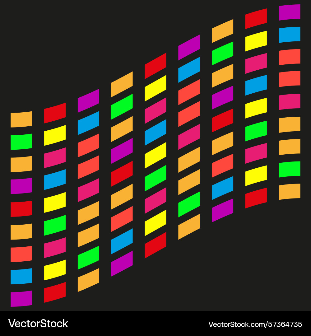 Colorful square grid abstract pattern background Colorful square grid abstract pattern background vector image