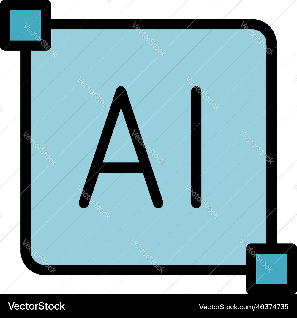 Engineer documentation icon flat Engineer documentation icon flat vector image