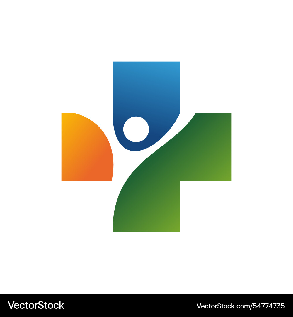 Medizinisches Logo Gesundheit und Pharmazie Design Medizinisches Logo Gesundheit und Pharmazie Design vektorbild