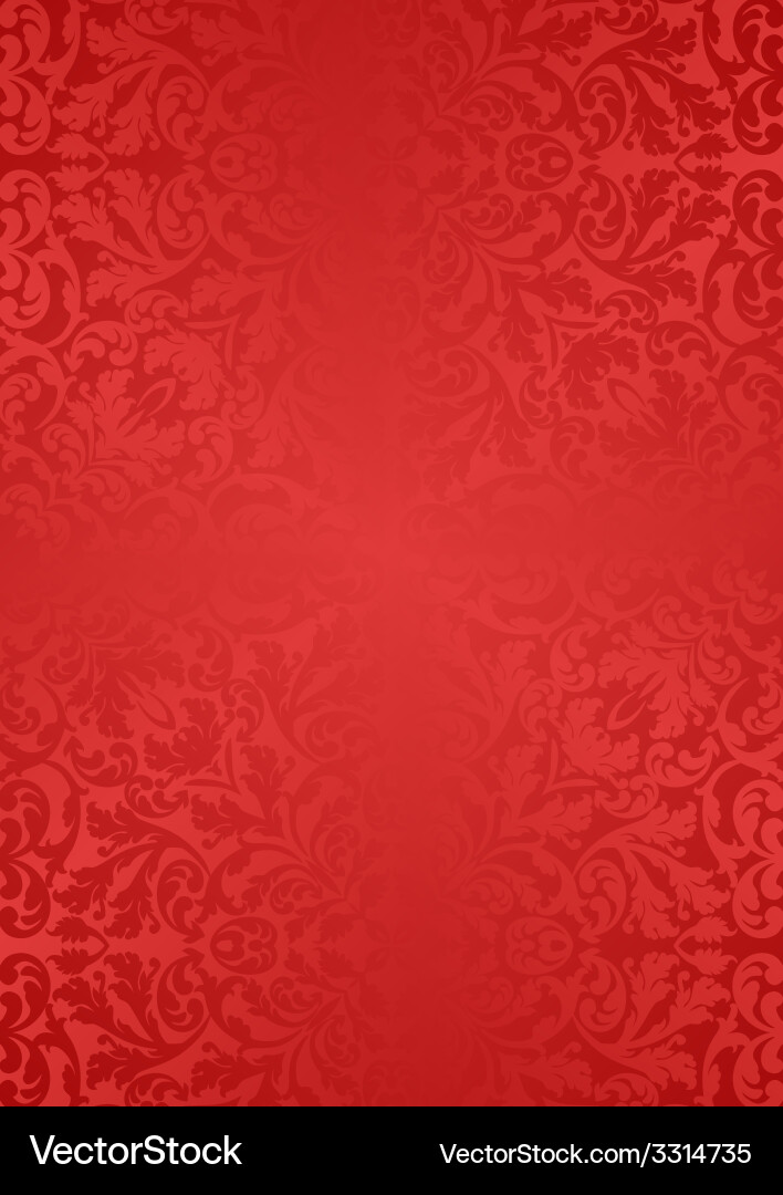 Red Abstract Background with Pattern vector image