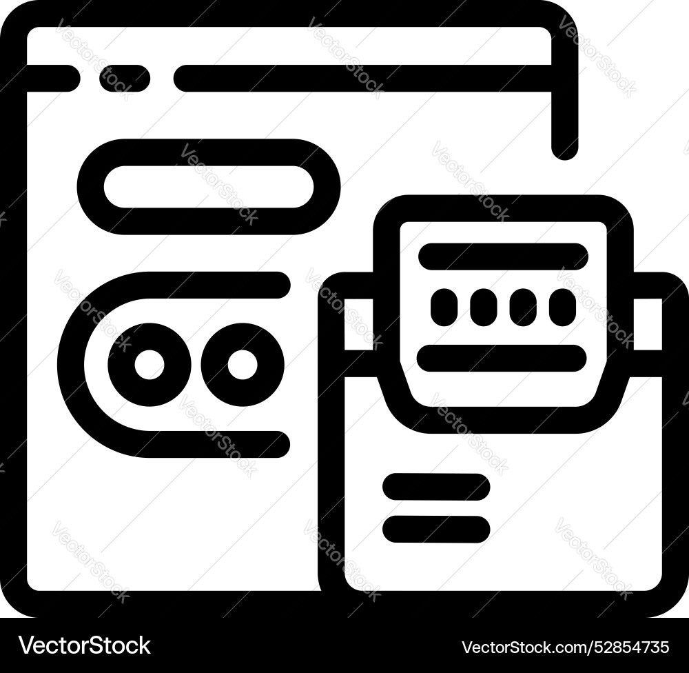 Website offering online payment system using Website offering online payment system using vector image