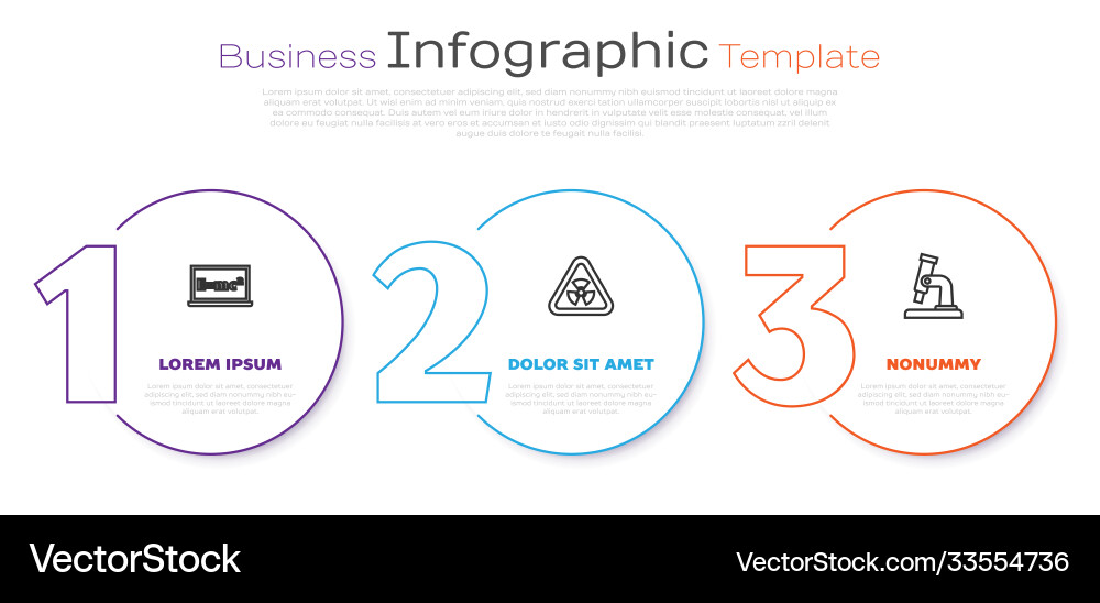 Set line equation solution triangle Vector Image