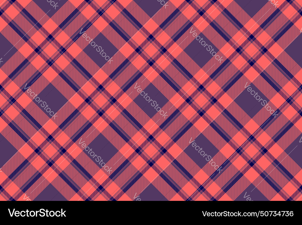Textile check of pattern background seamless Vector Image