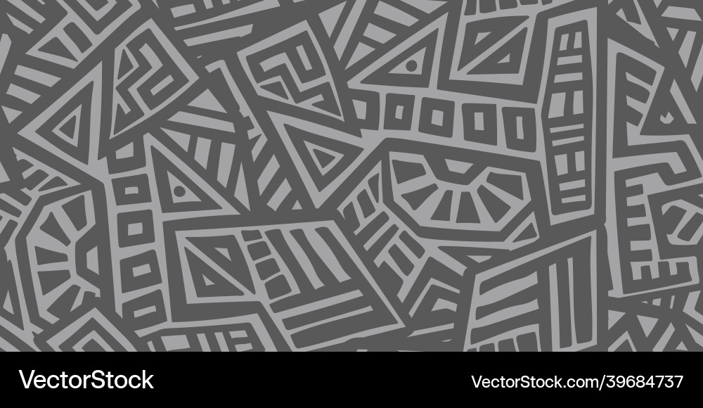 Abstract seamless pattern in ethnic style Abstract seamless pattern in ethnic style Vector Image