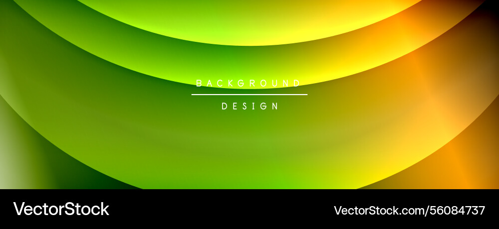 Bright rainbow style color gradient with curve Bright rainbow style color gradient with curve vector image