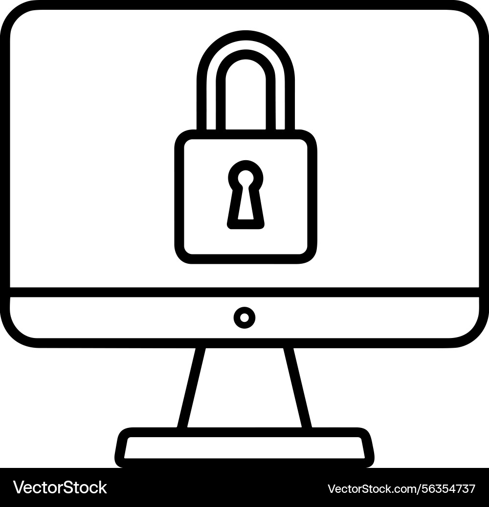Computer icon symbol image Computer icon symbol image vector image