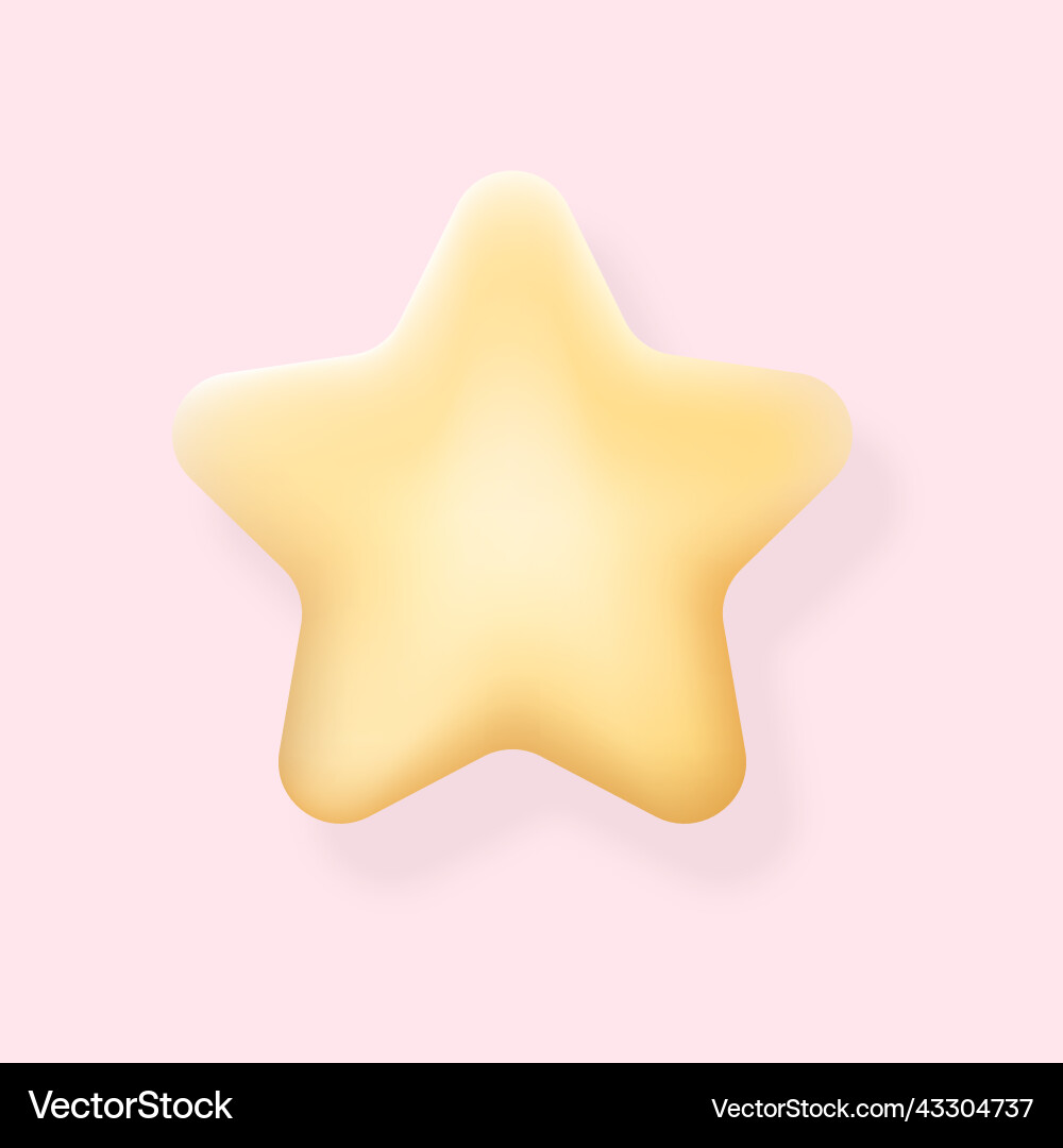 Star rating element user interface icon Star rating element user interface icon vector image