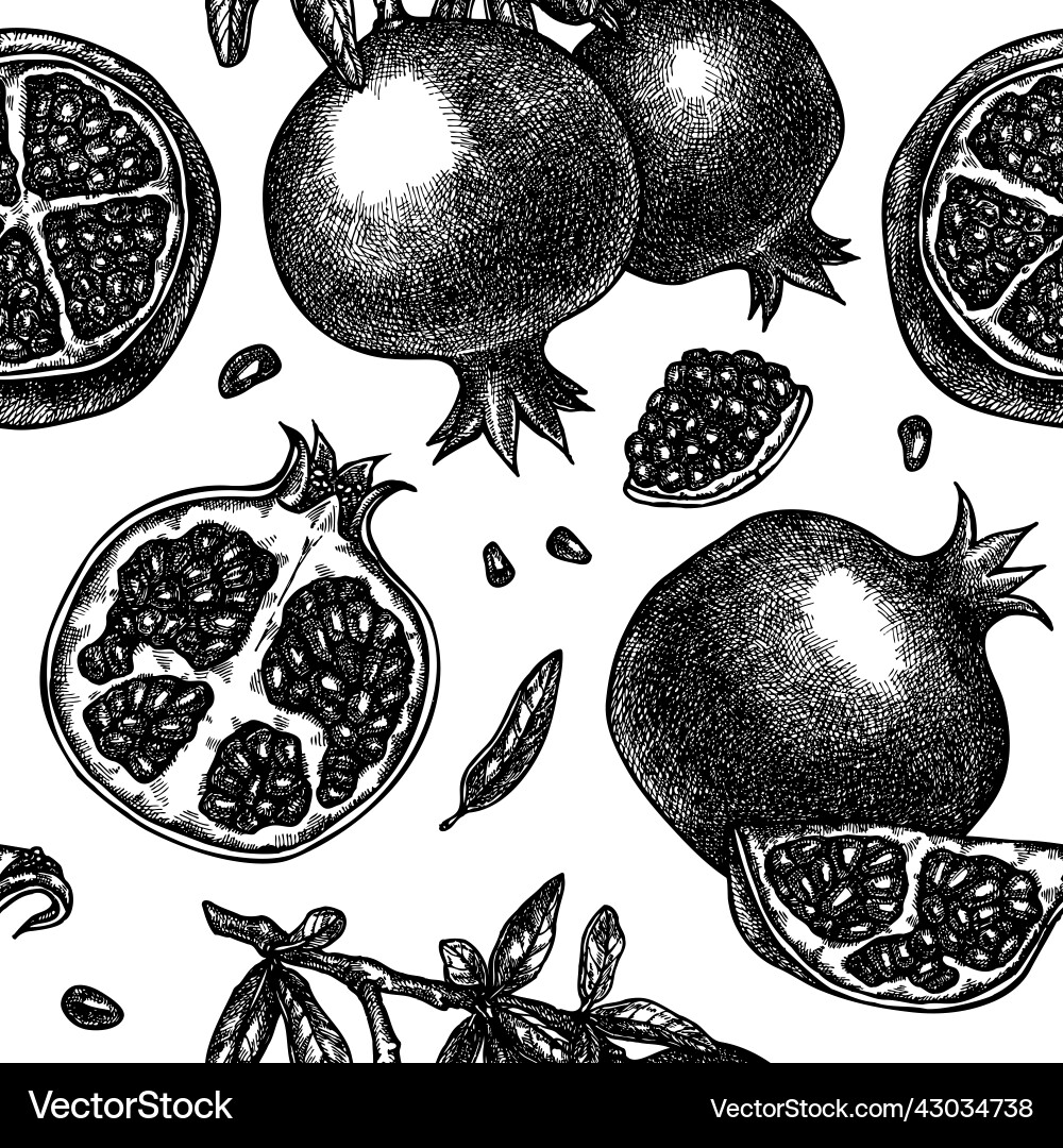 Fruits seamless pattern background design Fruits seamless pattern background design vector image