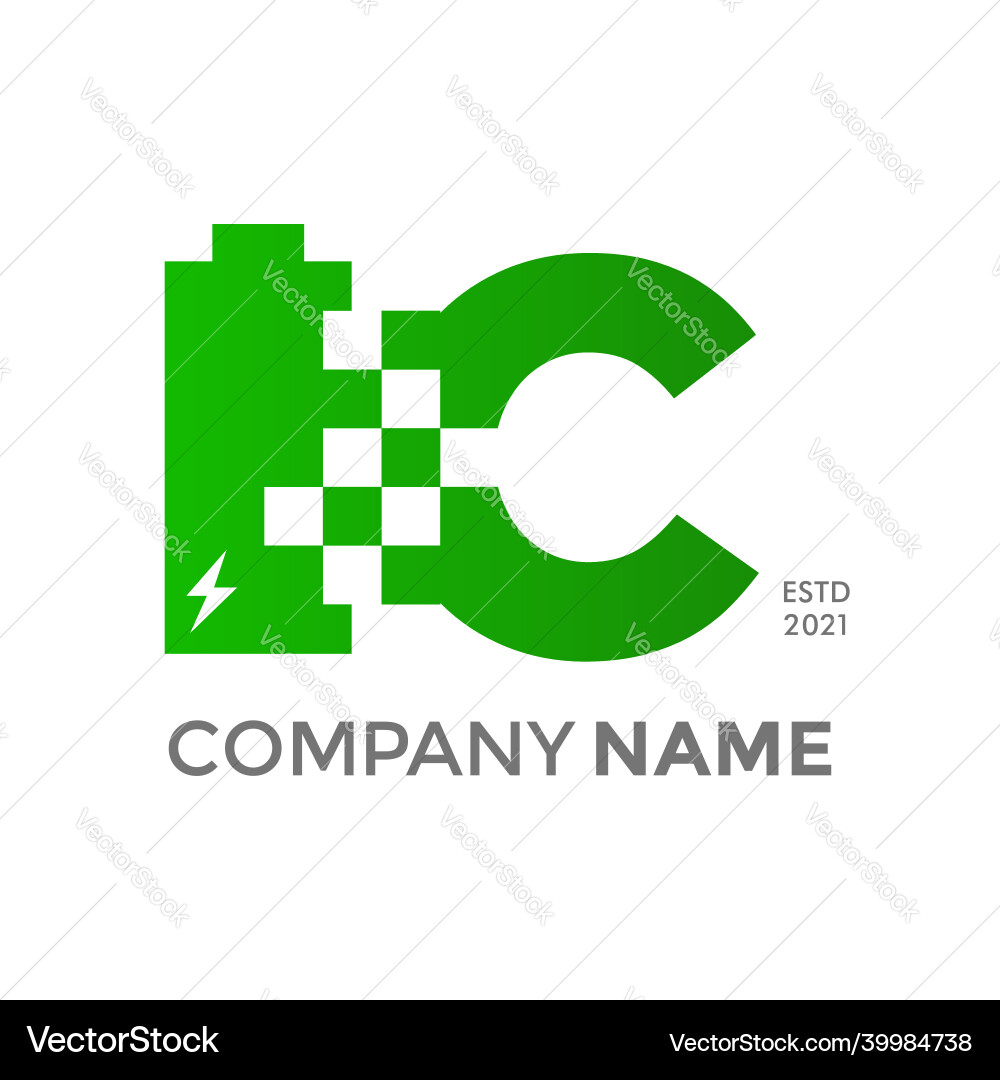Initial c battery charge data Initial c battery charge data vector image