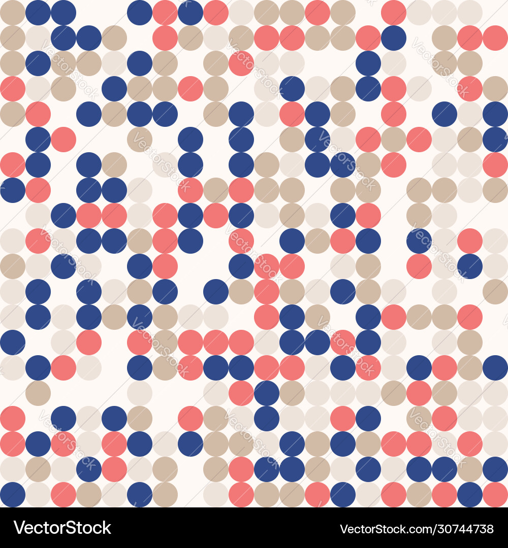 Random colored abstract geometric mosaic pattern Random colored abstract geometric mosaic pattern Vector Image