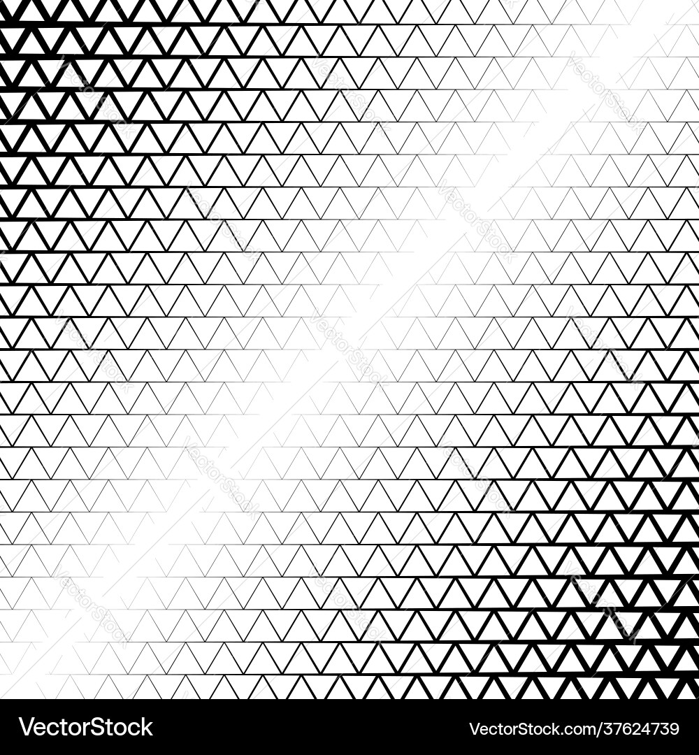 Background with gradient triangle shaped cells Vector Image