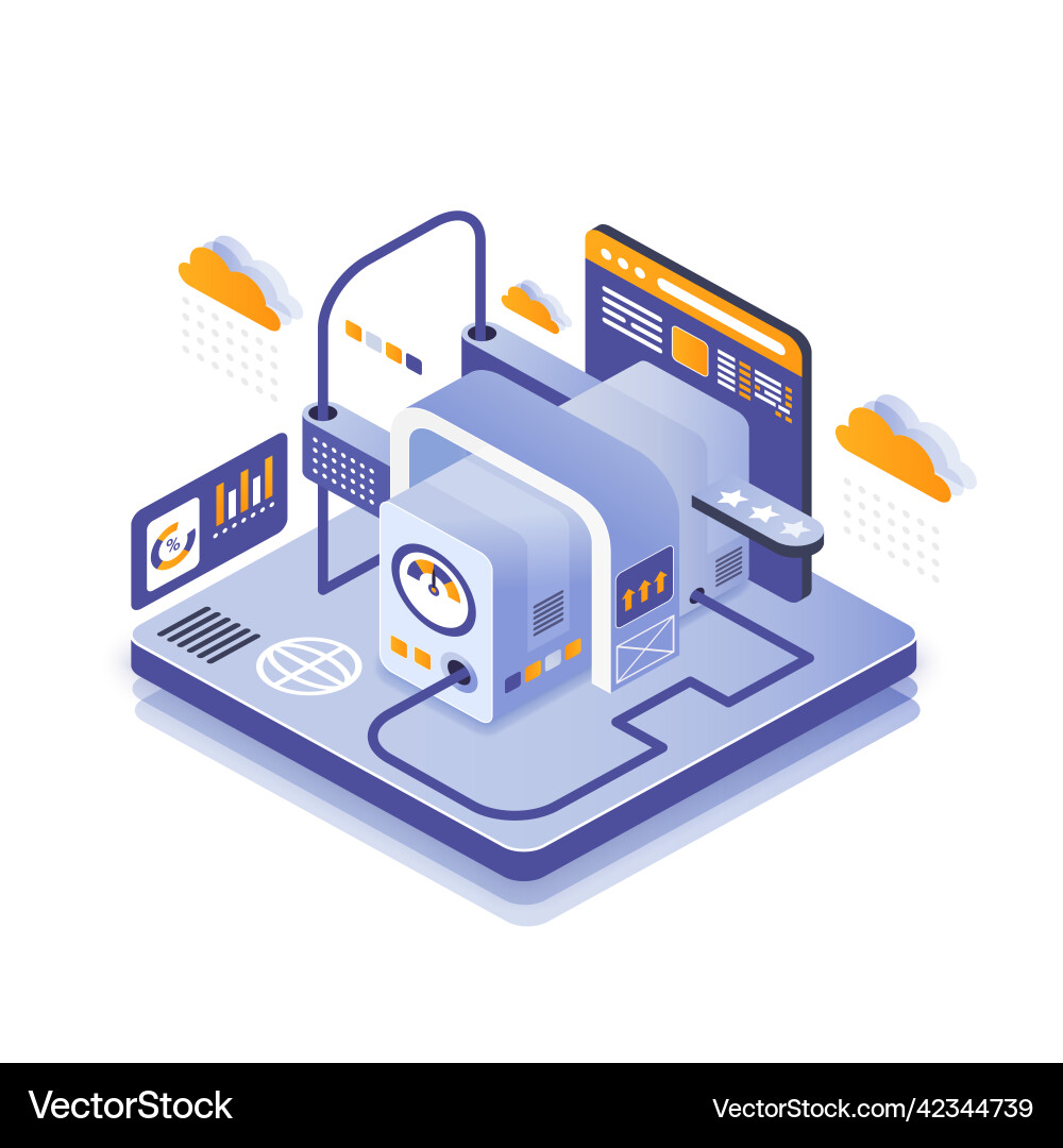 Speichern und Verwalten des Datenbankserversystems Speichern und Verwalten des Datenbankserversystems vektorbild