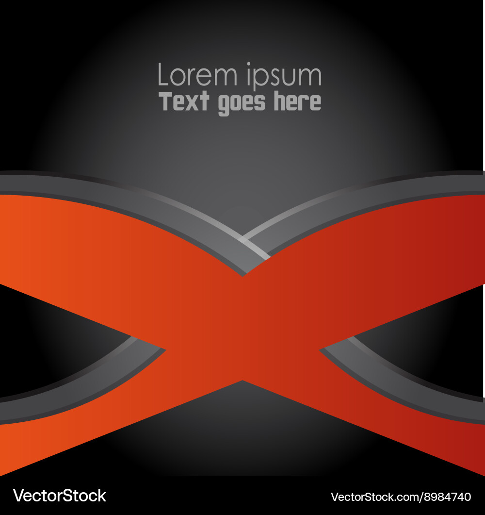 Background line curve for text and message Vector Image